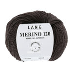 Lang Yarns Merino 120 - 368 Dark Brown