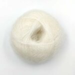 Mohair Brushed Lace - 3000 White