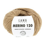 Lang Yarns Merino 120 - 639 Camel Melange