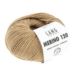 Lang Yarns Merino 120 - 639 Camel Melange