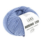 Lang Yarns Merino 120 - 320 Light blue m&eacute;lange