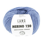 Lang Yarns Merino 120 - 320 Light blue m&eacute;lange