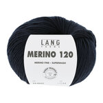 Lang Yarns Merino 120 - 025 Nightblue