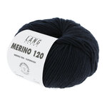 Lang Yarns Merino 120 - 025 Nightblue