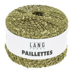 Lang Yarns Paillettes - 97 Kiwi/Gold