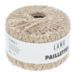 Lang Yarns Paillettes - 02 Ecru/Gold