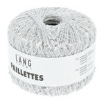 Lang Yarns Paillettes - 01 White/Silver