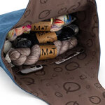 Della Q Nora Big Bucket - Indigo