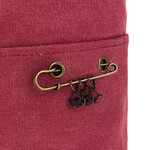 Della Q Nora Big Bucket - Maroon