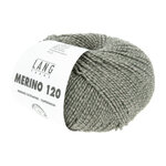 Lang Yarns Merino 120 - 155 Forest Green/Beige Moulin&eacute;.