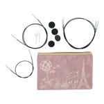 KnitPro Royal Swivel kabel set 60-100cm
