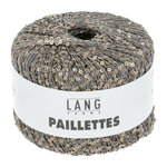 Lang Yarns Paillettes - 04 Black/Silver