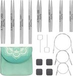 Set van KnitPro Mindful Petite Mini, rondbreinaalden - 5cm en 7.5cm - 2.00 mm - 2.75 mm