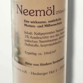 Neem&ouml;l 250 ml - anti mottenspray