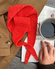 PetiteKnit - Sophie Scarf, Eng