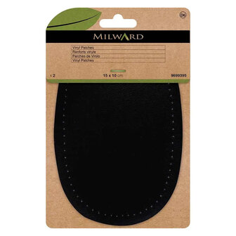 Milward Milward Knie- en elleboogstukken, vinyl zwart 