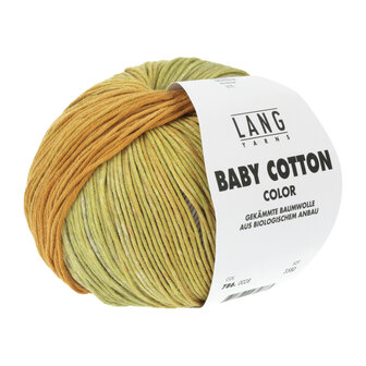 Baby Cotton Color - 028 Yellow/Lilac/Green/Orange
