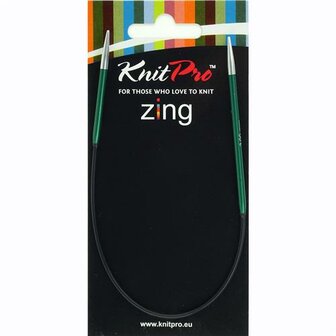 Knitpro Zing 3 mm Asymetrische Rondbreinaalden 25cm
