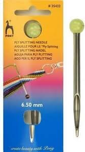 Pony weefnaald ply split 6.5mm