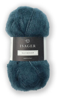 Isager Silk Mohair - 16 Teal