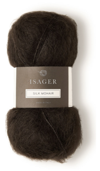 Isager Silk Mohair - 34 Coffee