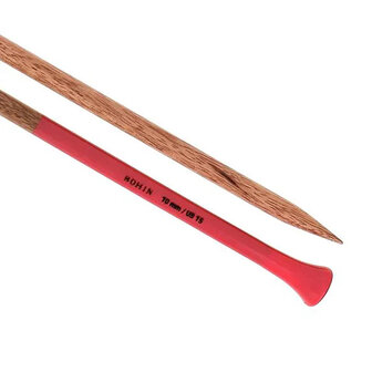 Bohin 10mm Mango Woodbreinaalden 40cm