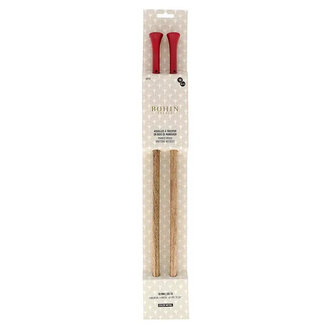 Bohin 10mm Mango Woodbreinaalden 40cm