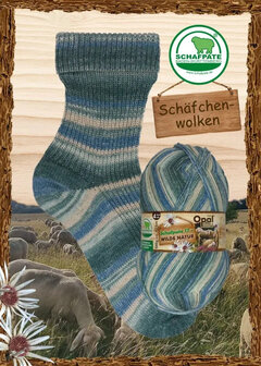 Opal Schafpate 17 Wilde Natur &ndash; 11594 Sch&auml;fchenwolken