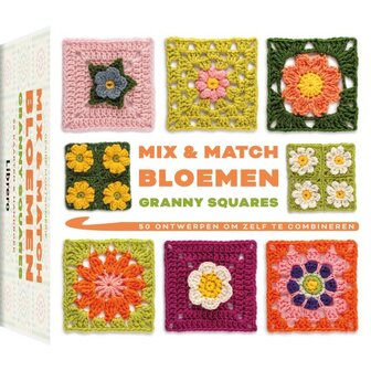 Mix &amp; match granny squares - bloemen
