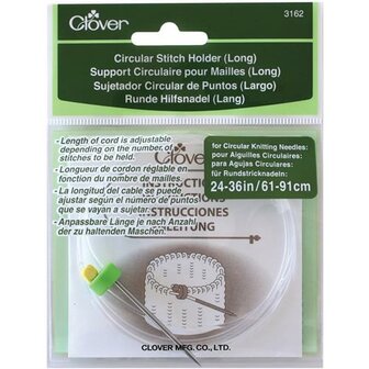 Clover Rondbrei stekenhouder lang