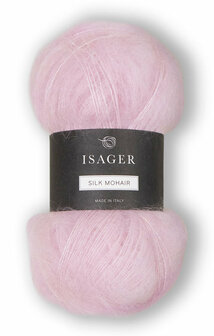 Isager Silk Mohair - 27 Light Pink