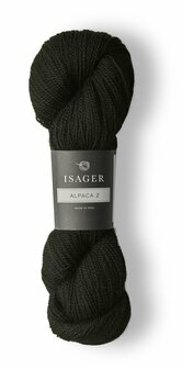Isager Alpaca 2 - 030 Black
