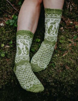 Nordic Animal Socks / English