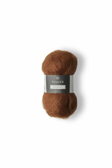 Isager Silk Mohair - 33 Mokka