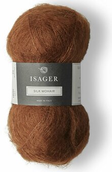 Isager Silk Mohair - 33 Mokka