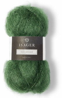 Isager Silk Mohair - 56 Green