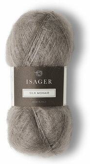Isager Silk Mohair - 02 Clay