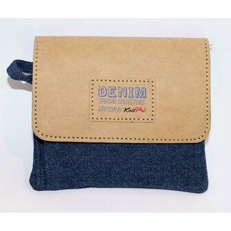 KnitPro Verwisselbare naaldenset mini hout indigo