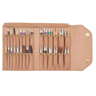 KnitPro Verwisselbare breinaalden etui / beige