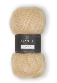 Isager Silk Mohair - 58 Vanille