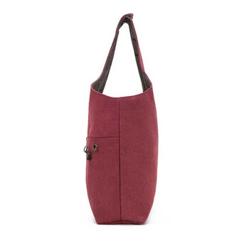 Della Q Nora Big Bucket - Maroon