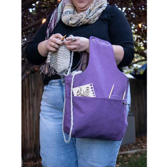 Della Q Nora Big Bucket - Maroon