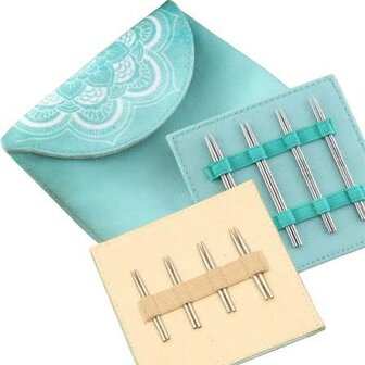 Set van KnitPro Mindful Petite Mini, rondbreinaalden - 5cm en 7.5cm - 2.00 mm - 2.75 mm