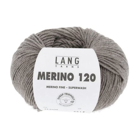 Lang Yarns Merino 120 - 326 Taupe