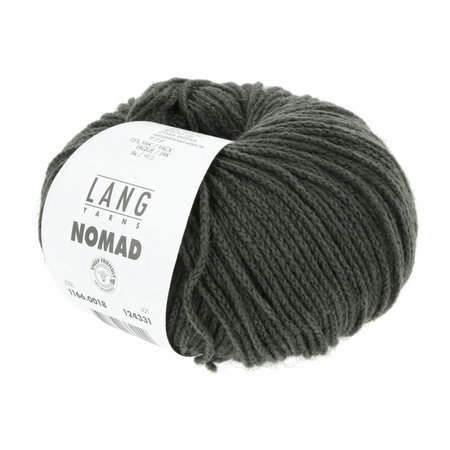 Lang Yarns Nomad - 18 Donkergroen