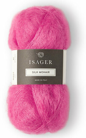 Isager Silk Mohair - 19 Pink