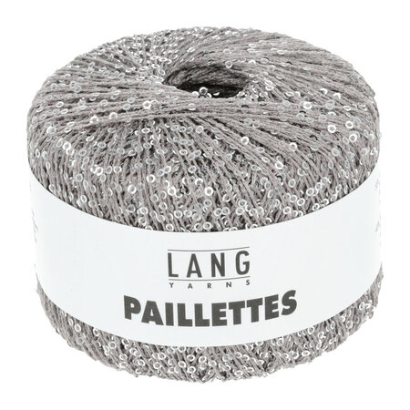 Lang Yarns Paillettes - 23 SilverGrey