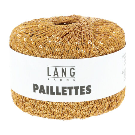 Lang Yarns Paillettes - 49 Yellow/Gold