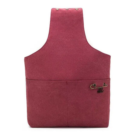 Della Q Nora Big Bucket - Maroon
