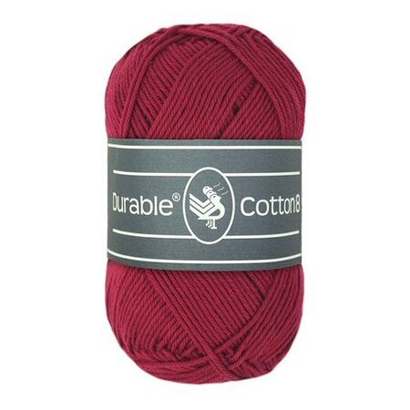 Durable Cotton 8 - 222 Bordeaux
